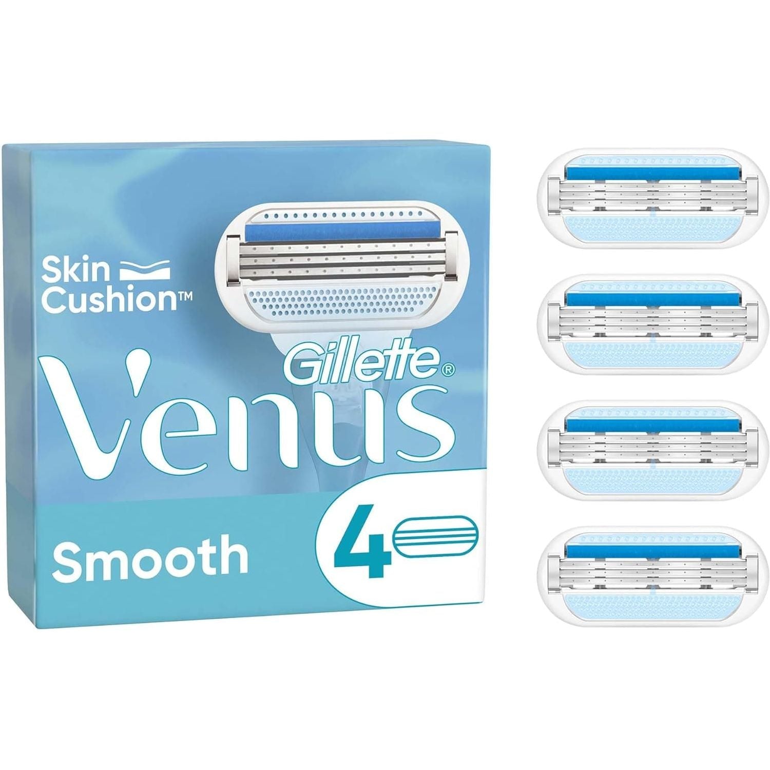 Buy Gillette,Gillette Venus Refill Razor Blade Cartridges - Pack of 4 - Gadcet UK | UK | London | Scotland | Wales| Near Me | Cheap | Pay In 3 | Shaving & Grooming